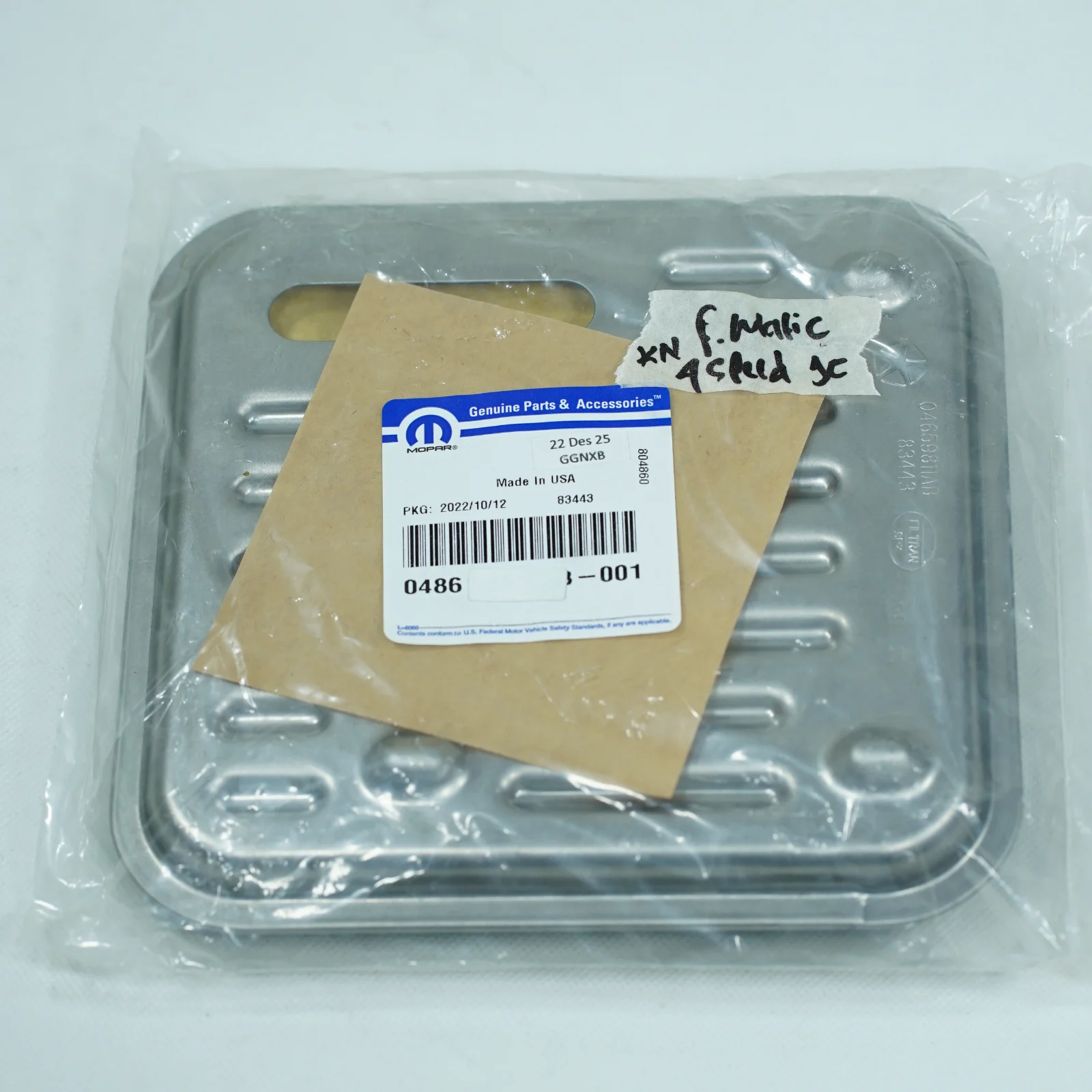 Filter Oli Transmisi Matic Dodge Journey JC Mopar 4 Speed thumbnail